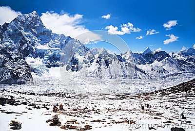 Sagarmatha National Park, Nepal Himalaya Stock Photo