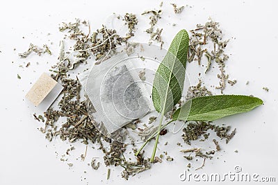 Sage tea Stock Photo