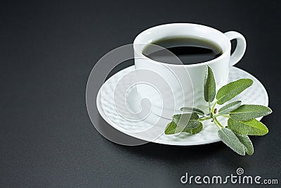 Sage Tea Stock Photo