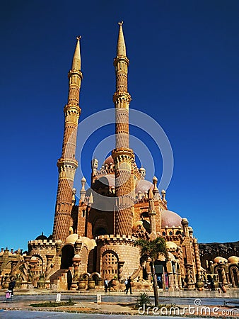 Sahaba Mosque in the old market Editorial Stock Photo