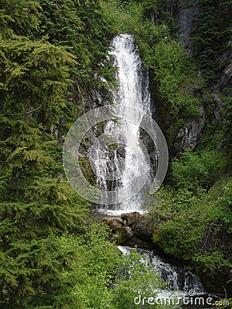 Sahalie Falls Stock Photo