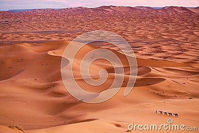 Sahara Desert Stock Photo