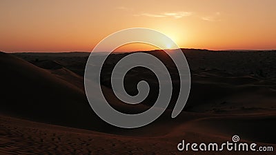 Sahara Wüste dämmerung stock footage Sahara Wüste dämmerung stock footage