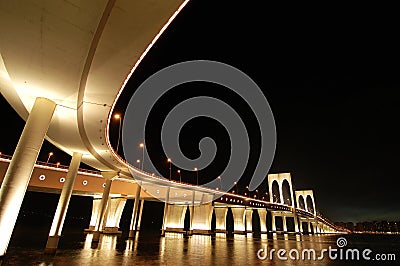 Sai Van bridge, Macau Stock Photo