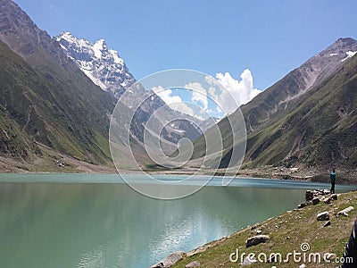 Saif Ul Malook Lake In Kaghan Valley Editorial Stock Photo