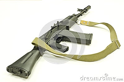 Saiga- Kalashnikov ak47 modification Stock Photo