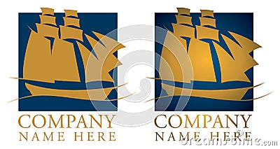 Sail Boat Logo Vector Illustration