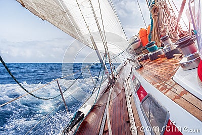 Sail boat Stock Photo