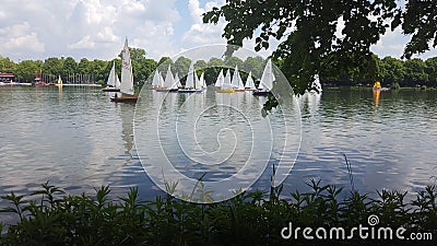 Sail Boats Editorial Stock Photo