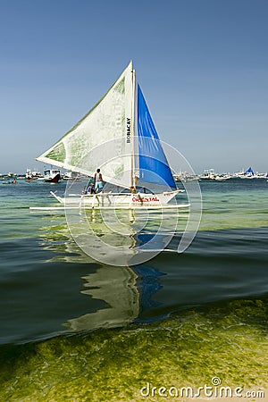 Sailboat Editorial Stock Photo