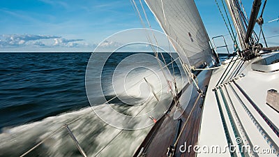 Sailing boat Stock Photo