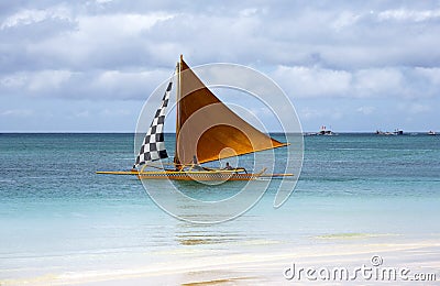 Sailing boat Editorial Stock Photo