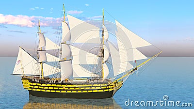 Sailing boat Stock Photo