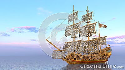 Sailing boat Stock Photo