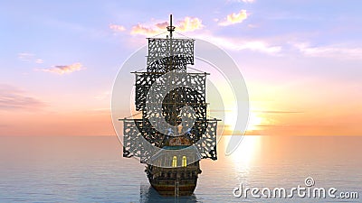 Sailing boat Stock Photo