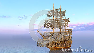 Sailing boat Stock Photo