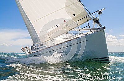 Sailing Boat Yacht Stock Photo