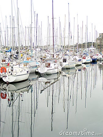 Sailing Boats Stock Photo