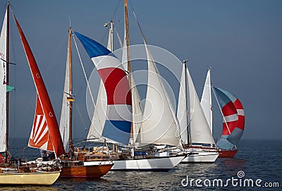 Sailing Boats Stock Photo