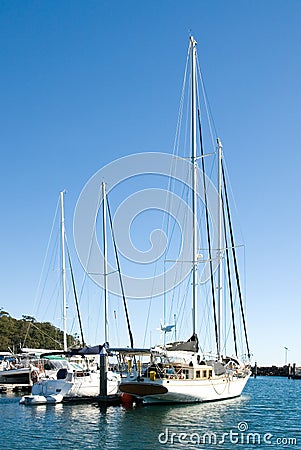 Sailing Boats Stock Photo