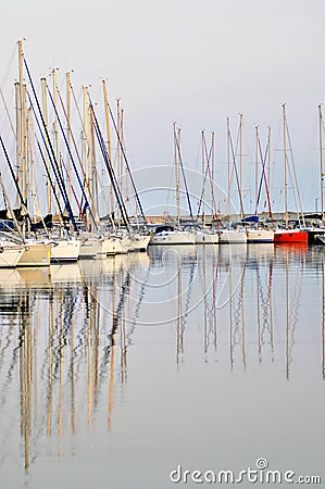 Sailing Boats Editorial Stock Photo