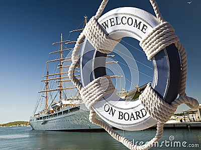 Sailing ship Stock Photo