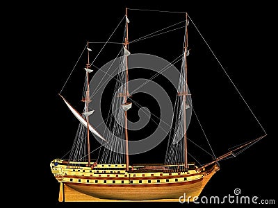 Sailing Ship Stock Photo