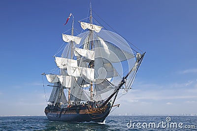 Sailing Ship Stock Photo