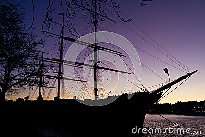 Sailing vessel Stock Photo