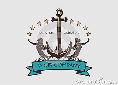 Sailor Logo Vector Illustration