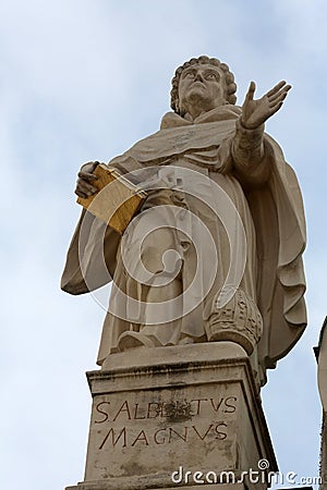 Saint Albert the Great Stock Photo