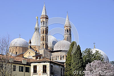 Saint Anthony basilica in Padova Stock Photo