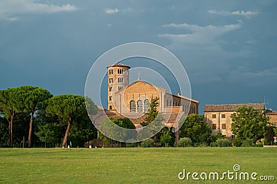 Saint Apollinare in Classe, Ravenna, Italy Stock Photo