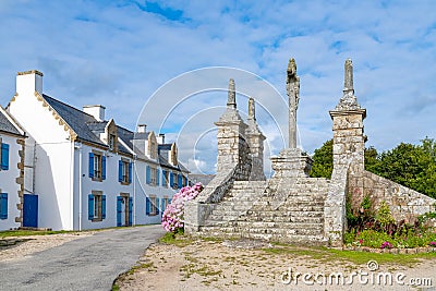 Saint-Cado in Brittany Stock Photo