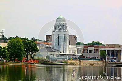 Saint Charles Illinos Municipal Building Editorial Stock Photo