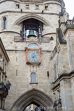 Saint-Eloi church in Bordeaux, France Stock Photo