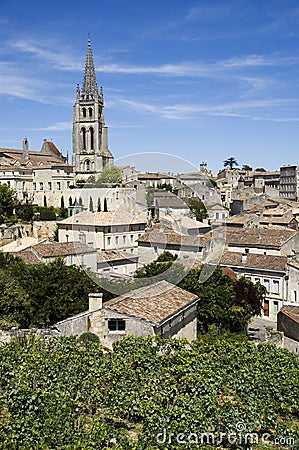 Saint emilion Stock Photo