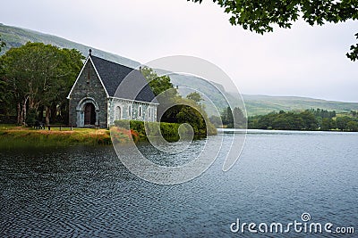 Saint Finbarr`s Oratory chapel in county Cork, Ireland Stock Photo