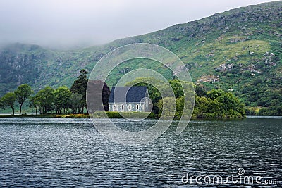 Saint Finbarr`s Oratory chapel in county Cork, Ireland Stock Photo