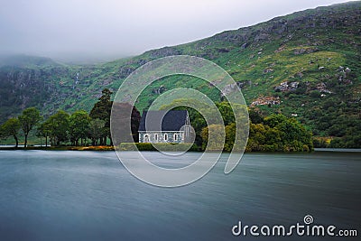 Saint Finbarr`s Oratory chapel in county Cork, Ireland Stock Photo