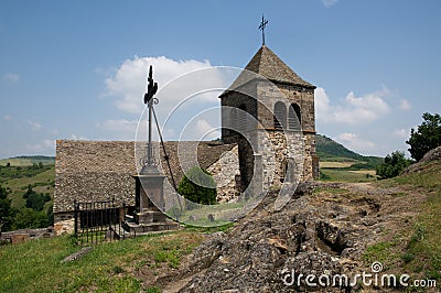 Saint Floret , France Stock Photo