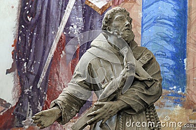 Saint Francis Xavier Stock Photo