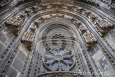 Saint Gatien's Cathedral, Tours, France Stock Photo