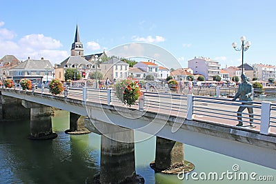 Saint Gilles Croix de Vie, France Editorial Stock Photo