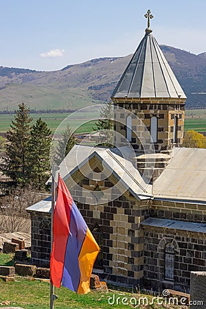 Saint Hovhannes church in Gargar village, Armenia Stock Photo