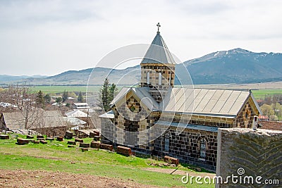 Saint Hovhannes church in Gargar village, Armenia Stock Photo