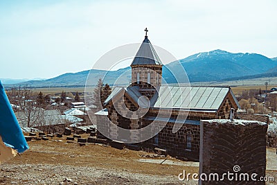 Saint Hovhannes church in Gargar village, Armenia Stock Photo