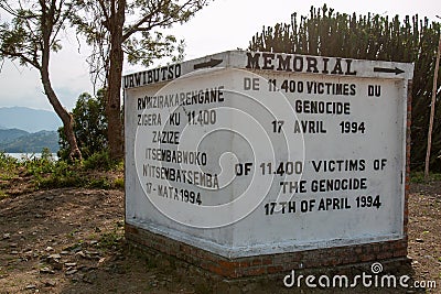 Saint Jean Catholic chirch Kibuye Rwanda Editorial Stock Photo