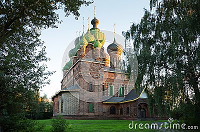 Saint John the Baptist church in Tolchkovo Stock Photo