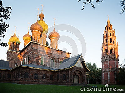 Saint John the Baptist church in Tolchkovo Stock Photo